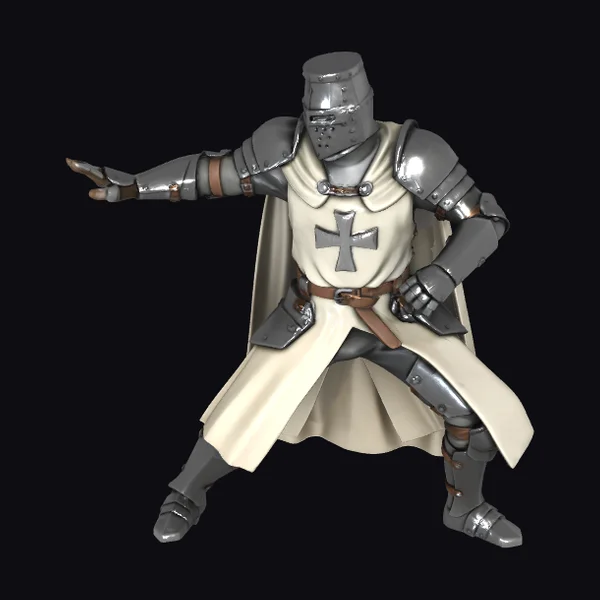 Medieval Knight in Armor