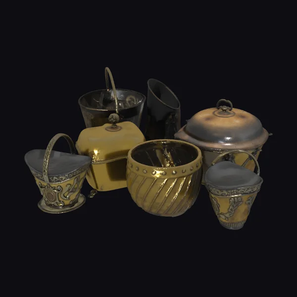 Antique Metal Vessels
