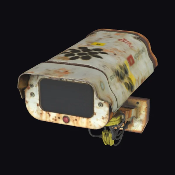 Rusty Surveillance Camera