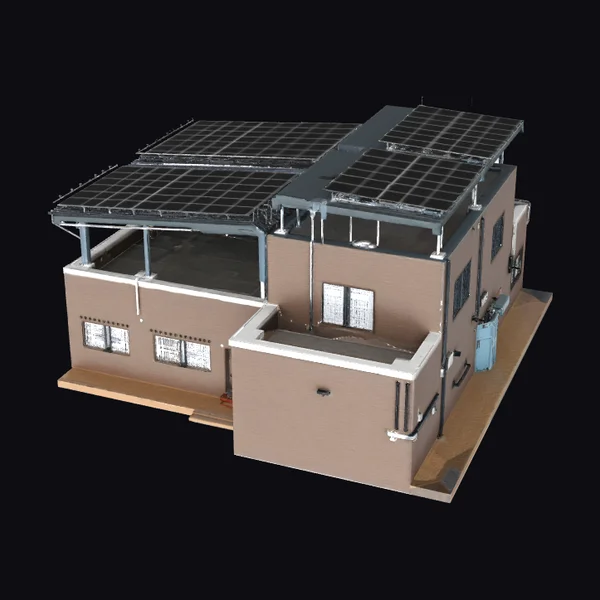 Solar Powered Rooftop House