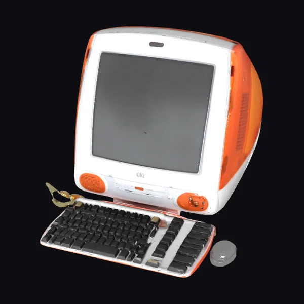 Retro Orange Computer