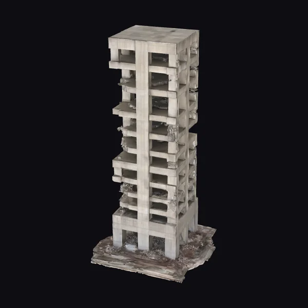 Abandoned Skyscraper Ruin