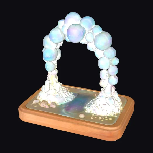 Iridescent Bubble Archway
