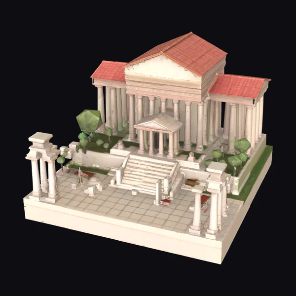 Ancient Courtyard Structure