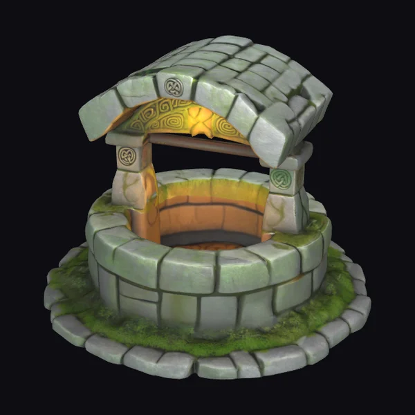 Celtic Stone Wishing Well