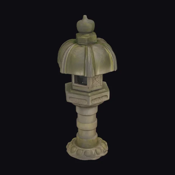 Weathered Stone Lantern