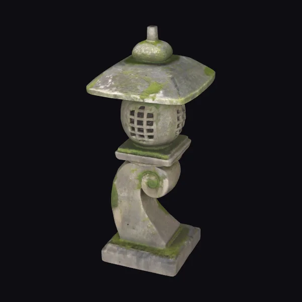 Mossy Stone Lantern