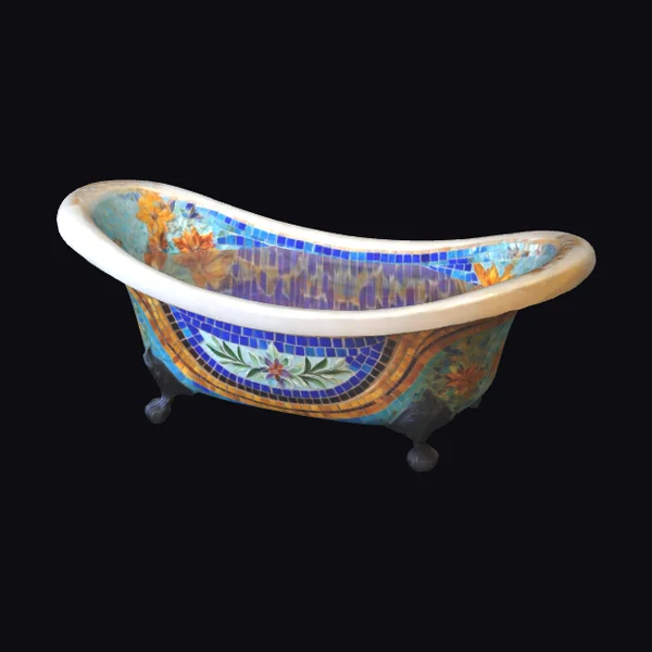 Mosaic Venetian Bathtub