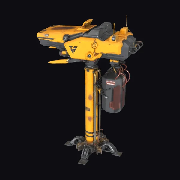 Yellow Sentinel Turret