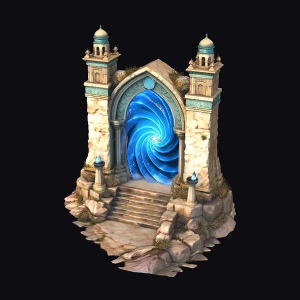 Ancient Azure Gate Portal