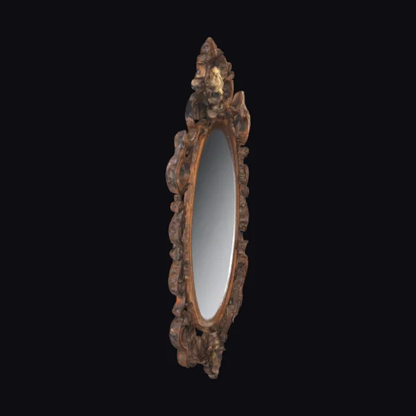 Renaissance Oval Mirror Frame