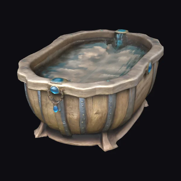 Wooden Water Trough