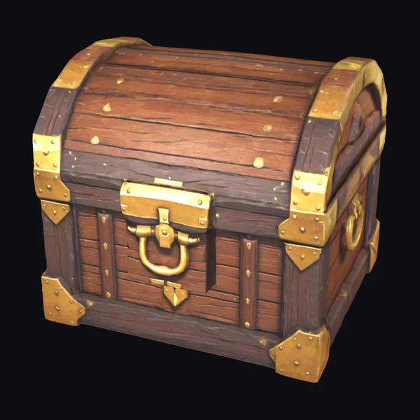 Wooden Treasure Chest