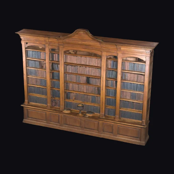 Large Wooden Bookcase