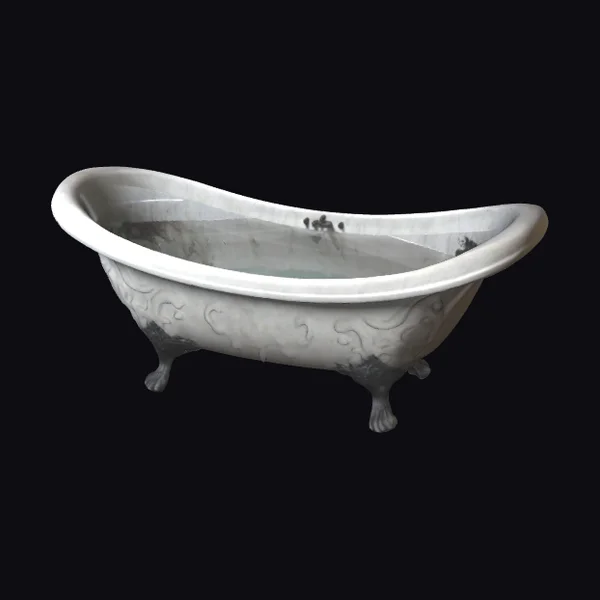 Gothic Victorian Claw Foot Tub