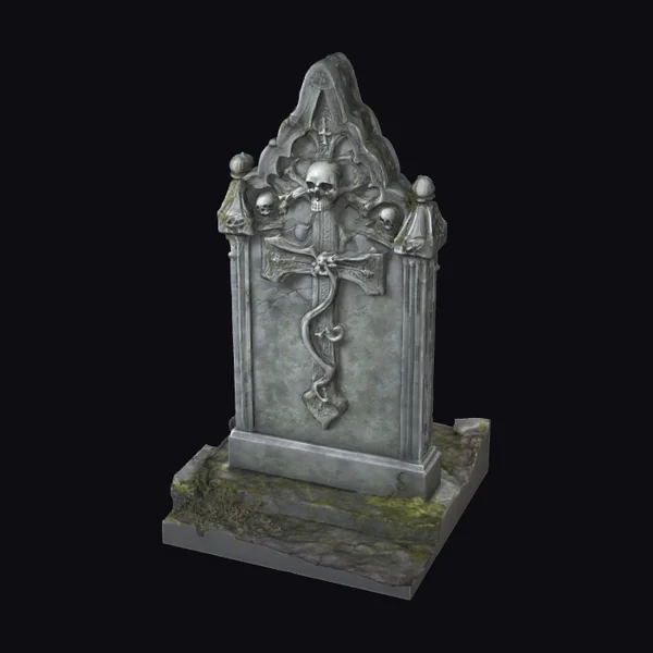 Old Gravestone Monument