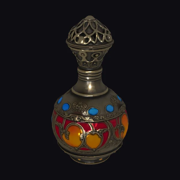Ornate Elixir Bottle