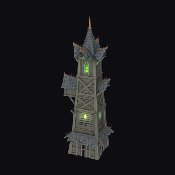 Haunted Wooden Watchtower