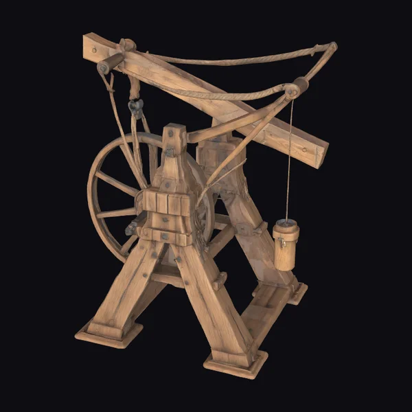 Medieval Siege Catapult