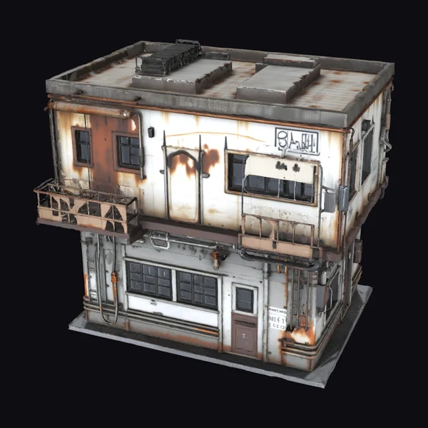 Abandoned Industrial Shack