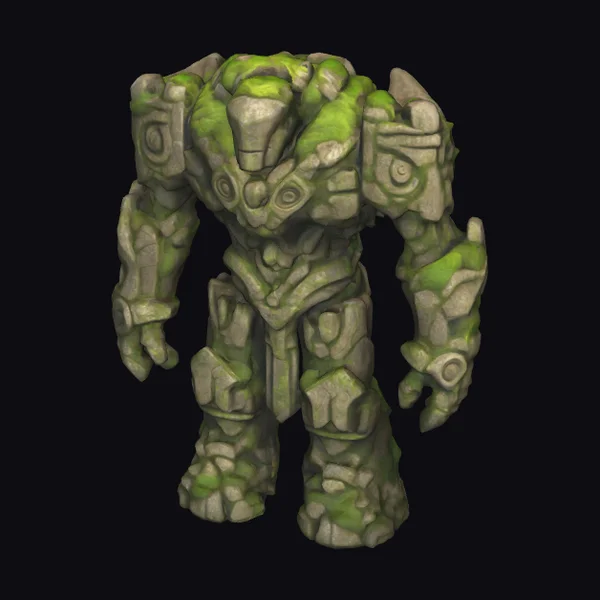 Mossy Stone Guardian