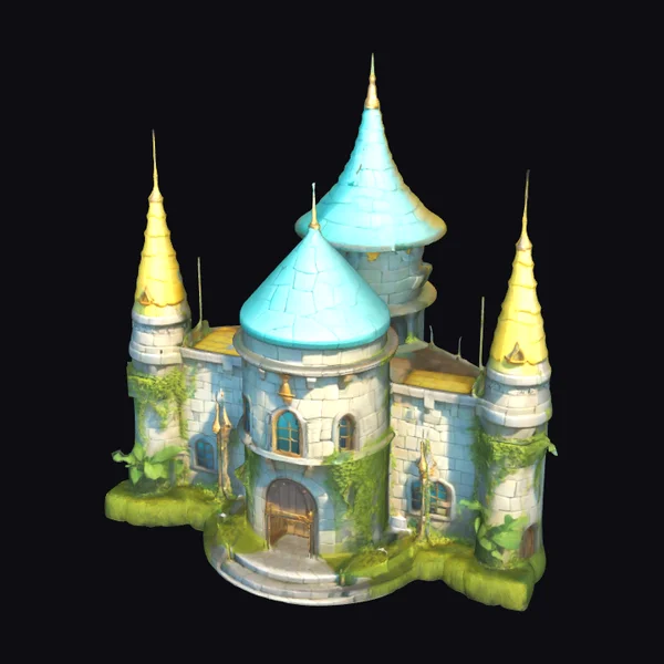 Fantasy Castle Structure