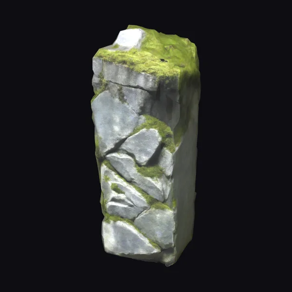 Mossy Stone Block