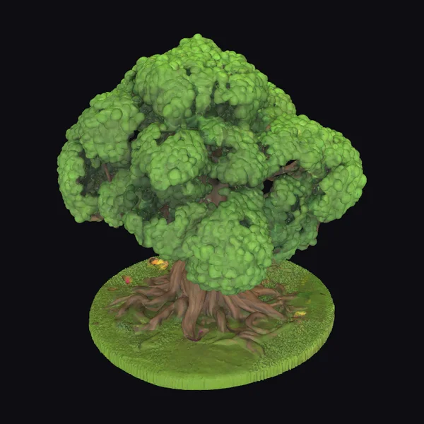 Stylized Old Tree