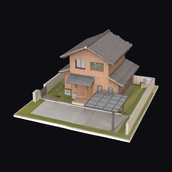 Japanese Wooden House