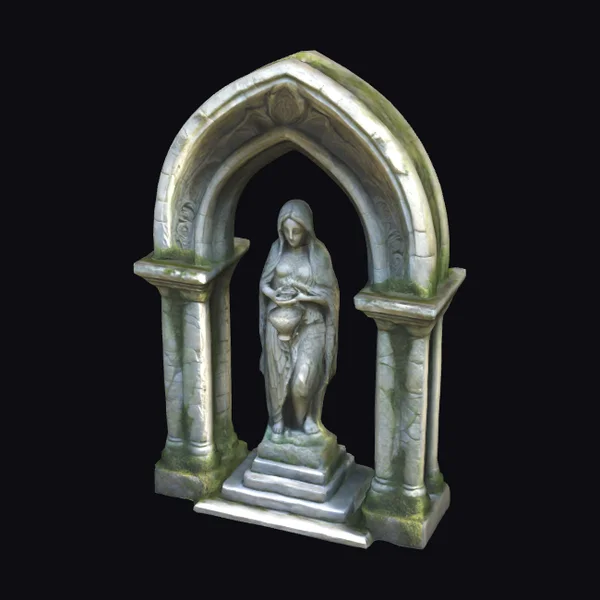 Stone Grotto Entrance Arch