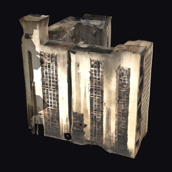 Ancient City Skyline Fragment