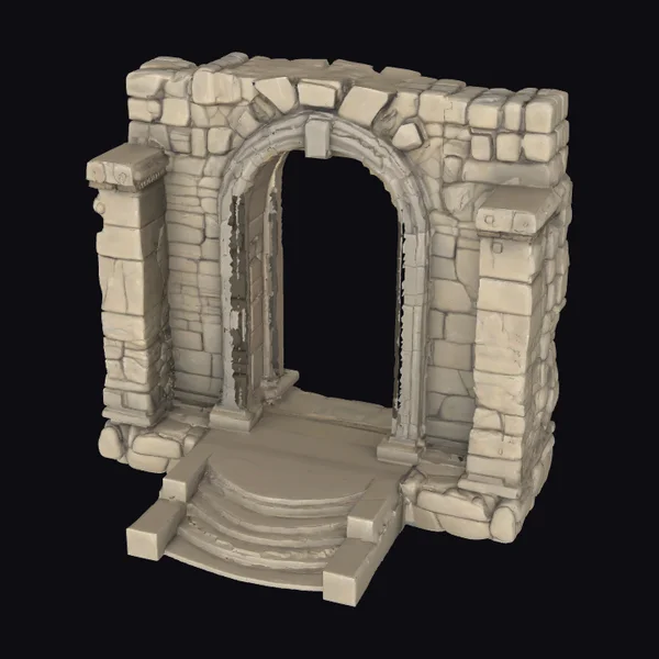 Ancient Stone Portal Archway