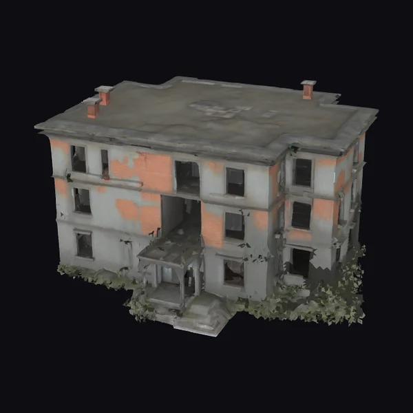 Abandoned Hospital Building