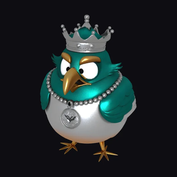 Regal Bird Ornament
