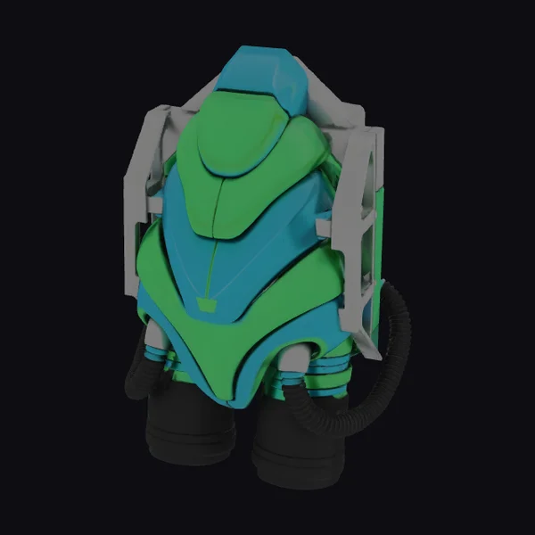 Glowing Green Jetpack