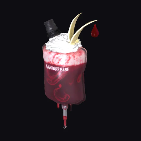 Blood Bag Milkshake
