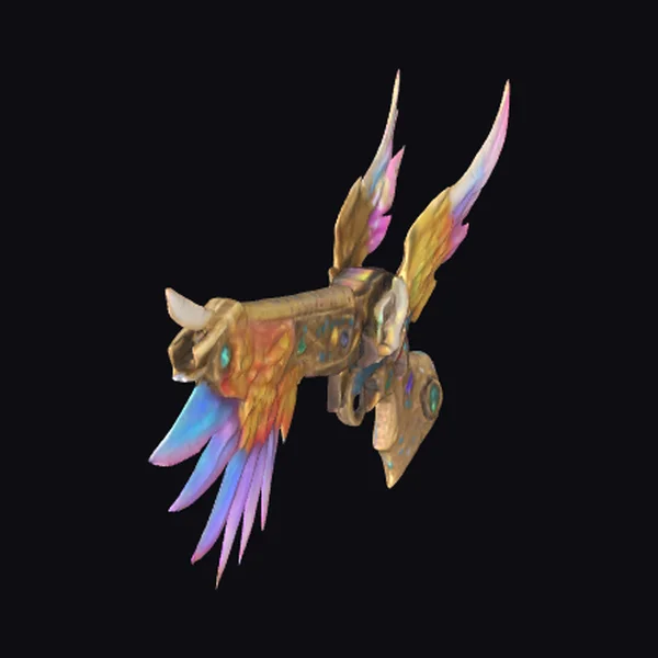 Winged Crystal Gun