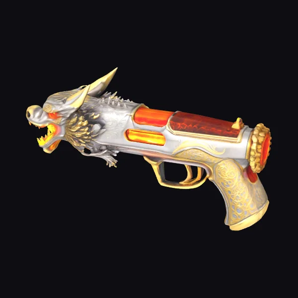 Wolf Headed Plasma Pistol