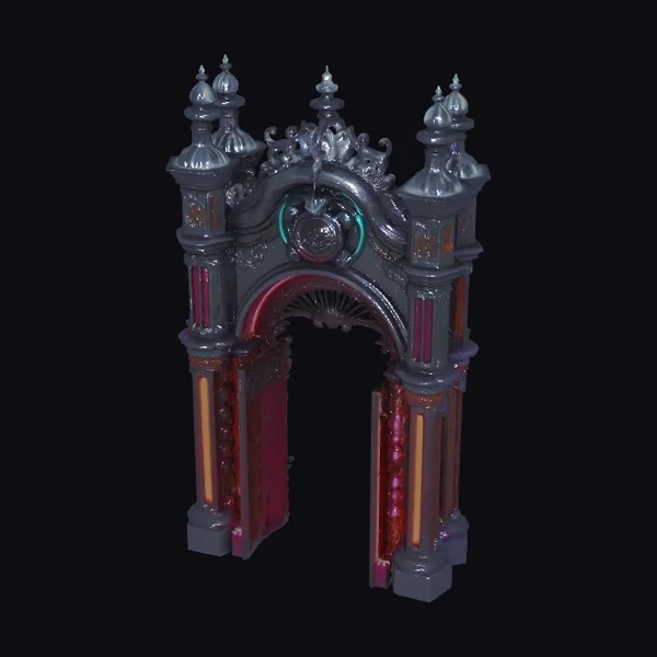 Futuristic Halloween Gate