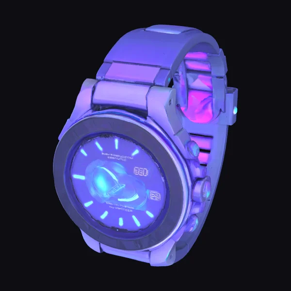 Futuristic Wrist Timepiece