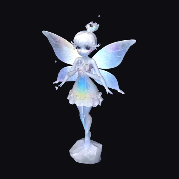 Ice Sprite with Wings