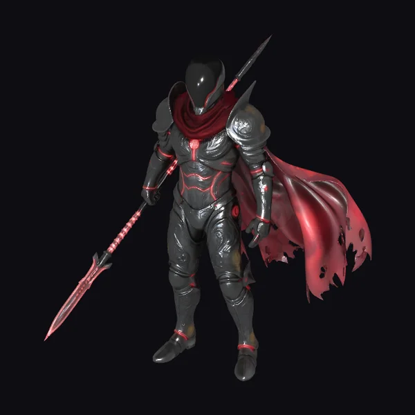 Armored Dark Knight Figure