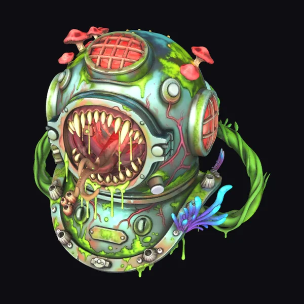 Abandoned Diving Helmet