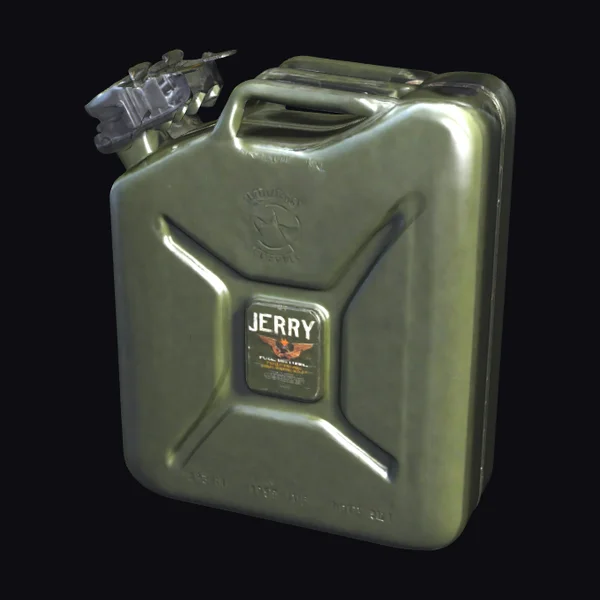 Military Jerry Fuel Can