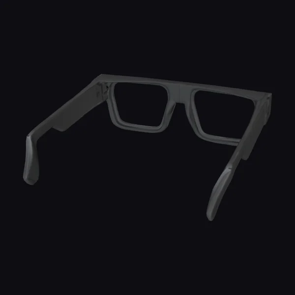 Black Smart Glasses