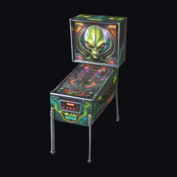 Alien Pinball Machine