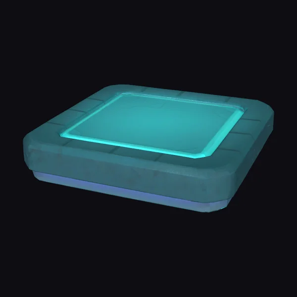 Glowing Neon Platform