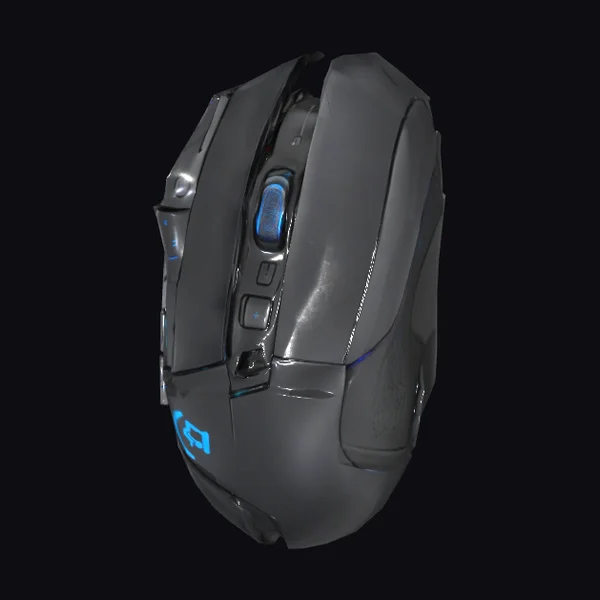 Futuristic Gaming Mouse