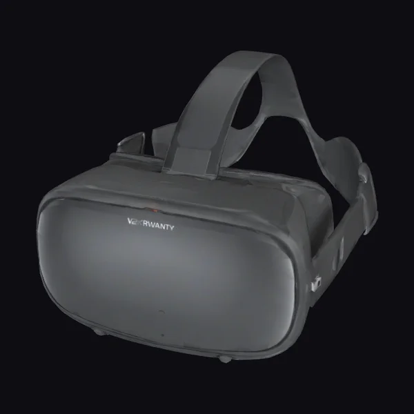 Black VR Headset Device