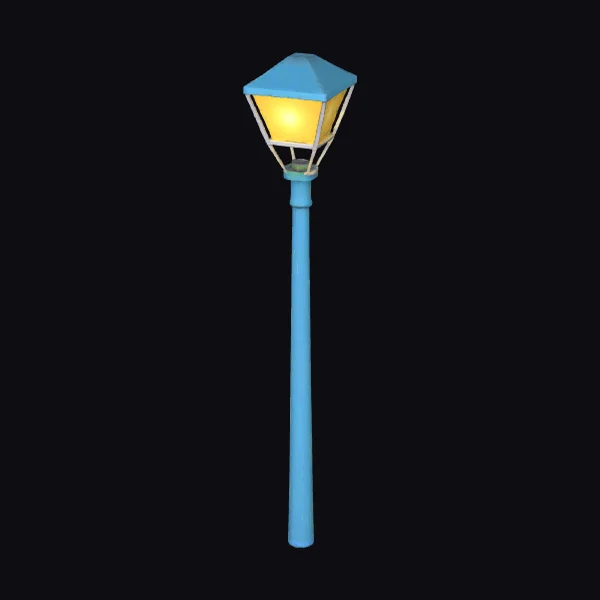 Low Poly Street Lamp